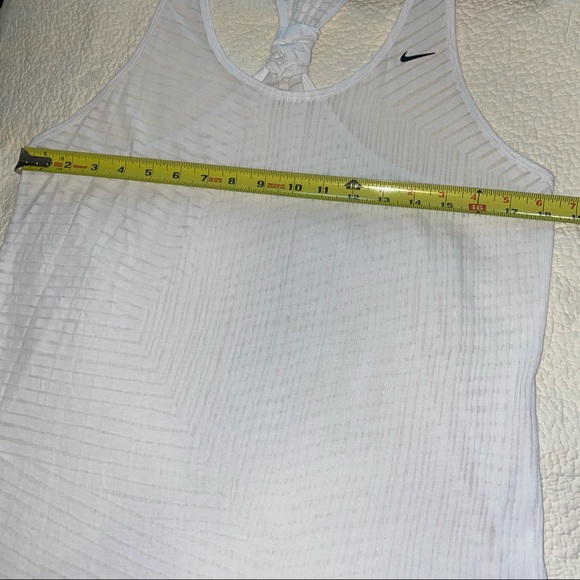 Nike Racerback White Tank - Picture 7 of 8